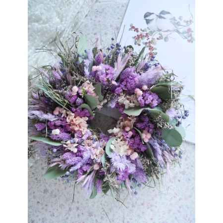 Wianek Fioletowe love